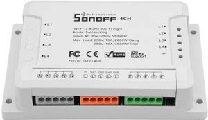 Sonoff 4CH R2 Wi-Fi Switch Price in India - Buy Sonoff 4CH R2 Wi-Fi ...