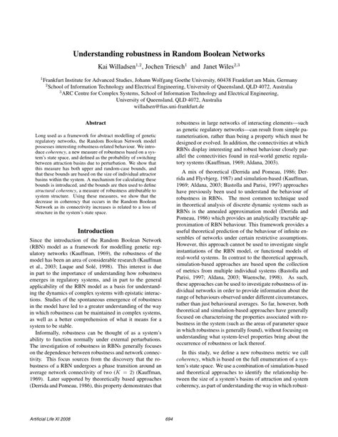 Image result for Random Boolean Networks