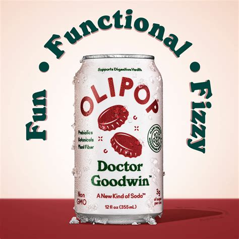 Snapklik.com : OLIPOP Prebiotic Soda Pop, Doctor Goodwin, Prebiotics ...