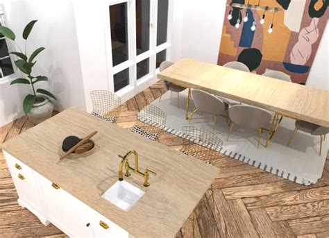 Image result for 3D Kitchen Layout Blueprint