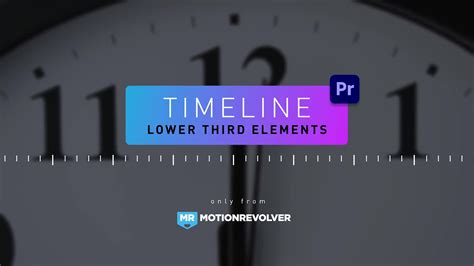 Timeline Lower Third Elements | MOGRT for Premiere Pro Videohive ...