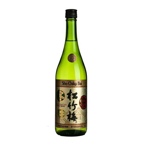 SAKE SHO CHIKU BAI 750 ML - Bodega Mi Amiga
