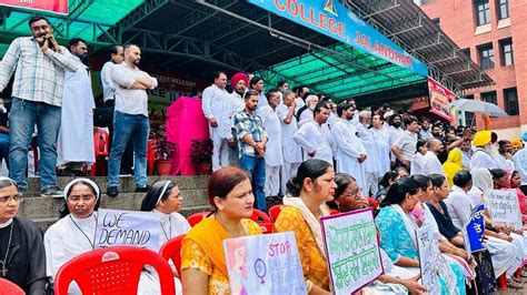 International Christian community joins nationwide protests against ...