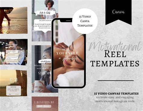 15 Instagram Video Reel Templates | Motivational Reels | Canva ...