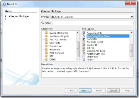 Image result for Utiliser CSS Dans JavaFX Project