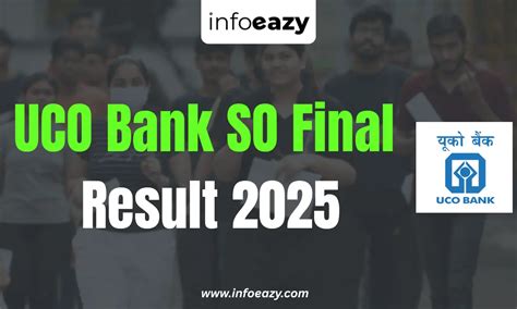 UCO Bank SO Final Result 2025 Out, Download Merit List @uco.bank.in