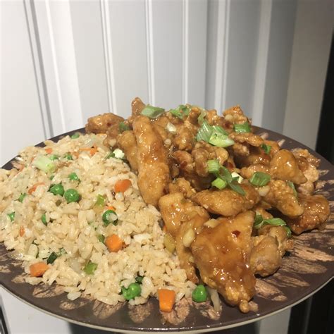 Pork Fried Rice And Orange Chicken at Valeria Sturm blog