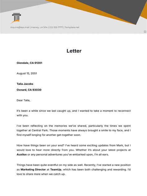 Written Letter Template 的图像结果