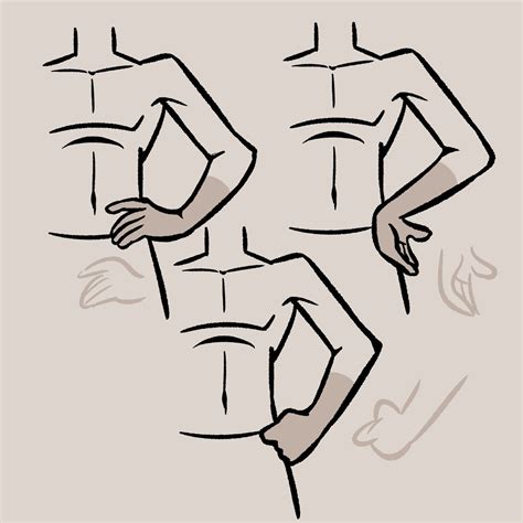 Hand On Hip Pose Drawing