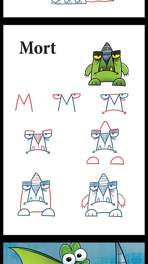 Drawing through the alphabet letter m the activity mom – Artofit