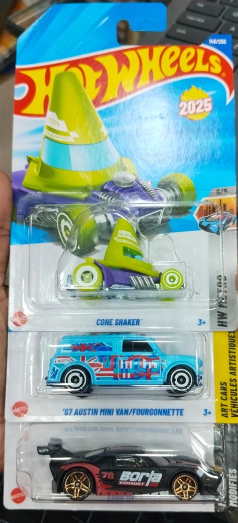 Hot Wheels Mainline - N Case (2025) - Combo Pack of 3 Cars - Long Card ...