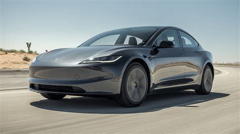 2024 Tesla Model 3 Standard Range First Test Review: Cheapest Tesla ...