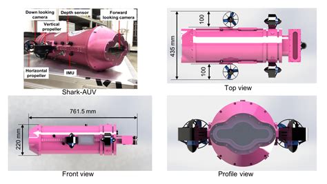 Numerical Investigation on Hydrodynamic Performance of a Portable AUV