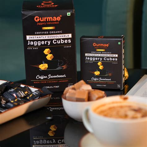 Organic Coconut Jaggery Cubes - 25 Units | Healthy Sweetener for Coffee