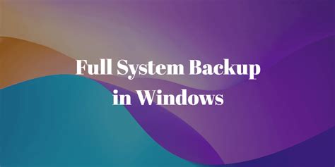 Image result for Full Computer Backup