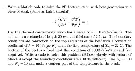 Image result for MATLAB Code for Heat Equation with a Source