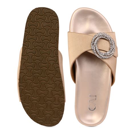 Satin Gold Embellished Ring Slider – The CAI Store