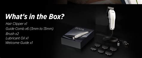 Groomiist Professional Barber & Home Use Taper Hair Clipper Shaving ...