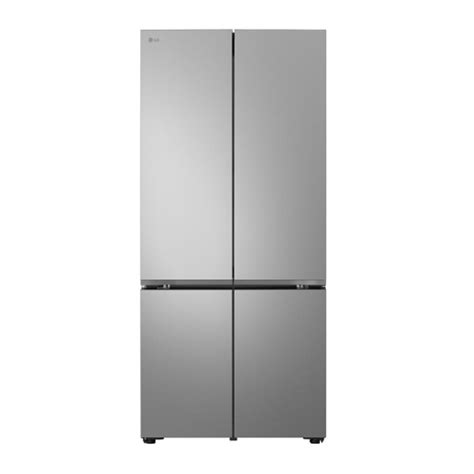 LG 574 L 3 Star Convertible French Door Refrigerator, Prime Silver, GV ...