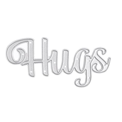 Thin Cut Dies Hugs 7Cm X 3.5Cm 1Pc – Itsy Bitsy