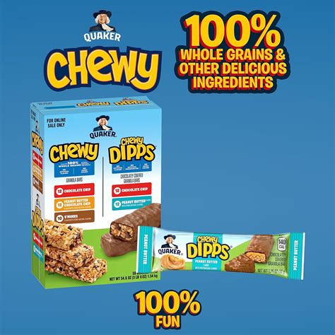 Quaker Chewy Granola Bars, Chewy & Dipps Variety India | Ubuy
