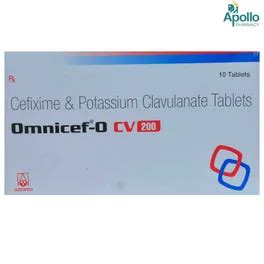 Omnicef-O CV 200 mg Tablet | Uses, Side Effects, Price | Apollo Pharmacy
