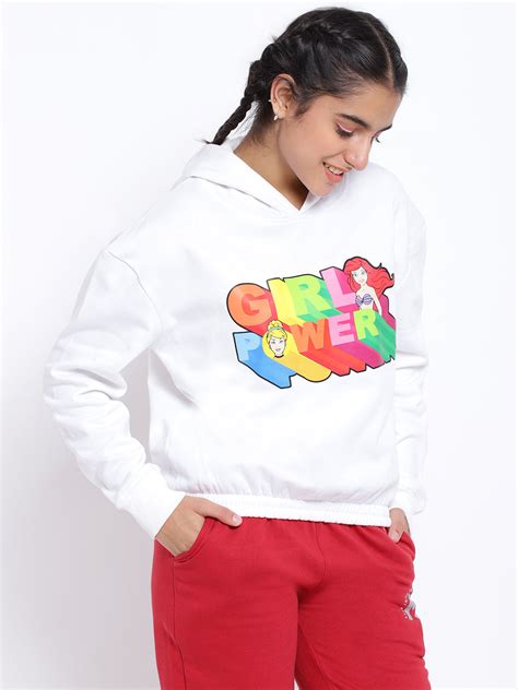 Lil Tomatoes Girls Disney Cotton Fleece Sweatshirt | Lil Tomatoes