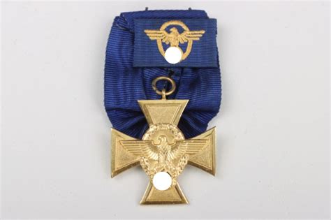 ratisbon's | Police Long Service Award 1st Class for 25 years on medal ...