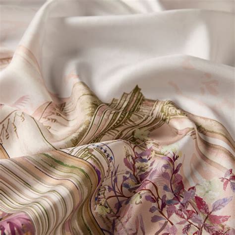 Cream Riviera Twill Silk Scarf | Ipekevi