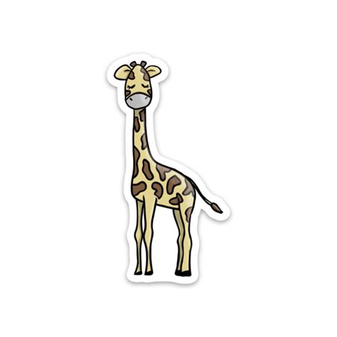 Alien Giraffe Sticker 的图像结果