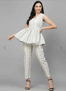 THAWAR JI Top Pant Co-ords Set Price in India - Buy THAWAR JI Top Pant ...