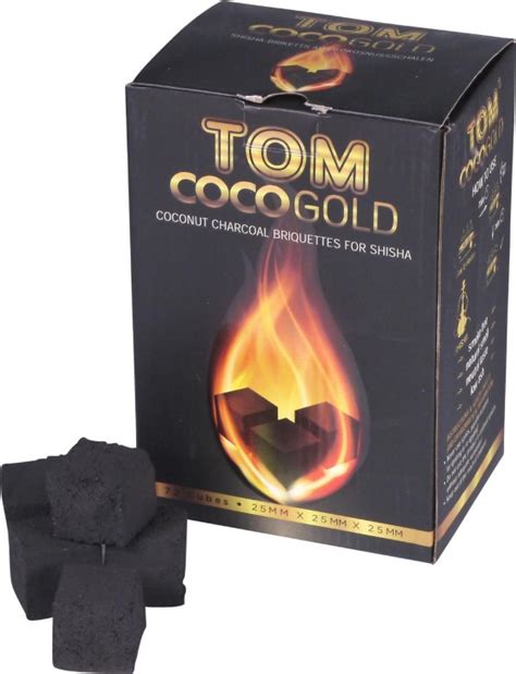 Uhlíky do vodní dýmky TOM COCOCHA GOLD 1 kg | ExcaliburCigars