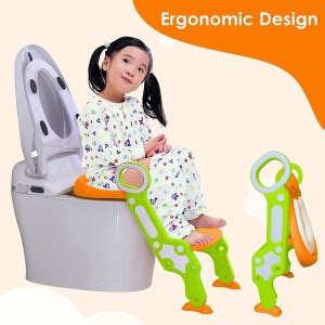 Little Funky Sunbaby Foldable Potty Seat with Adjustable Ladder Step Up ...