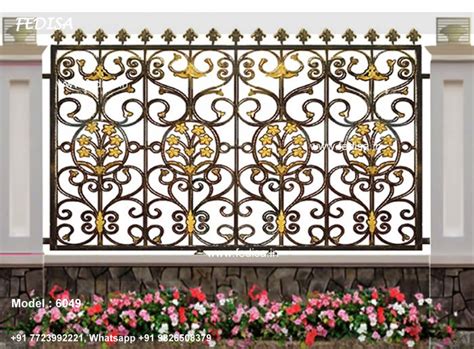 Iron Square Pipe Railing Design Steel Grill Design Window Exterior ...