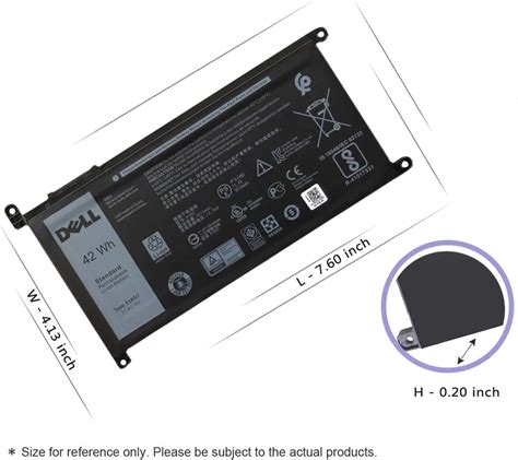 Dell Original Laptop Battery Chromebook 11 3100 3180 3189 - tpstech.in