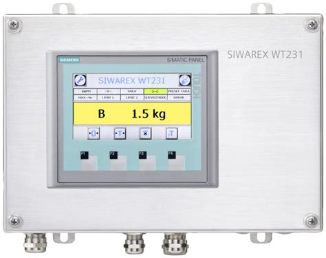 7MH4965-2AA01 Siemens | Siemens SIWAREX WT231 Series Analogue Module ...