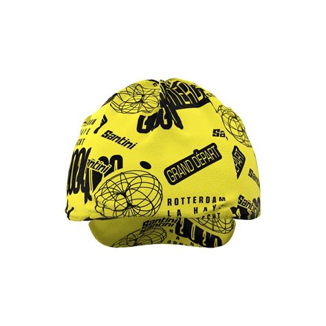 Santini Caps | TDF Rotterdam | Cycling Boutique
