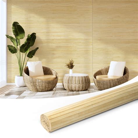 Bamboo Wall Covering Panels Tortoise Green Bamboo Wall Paneling 4' X