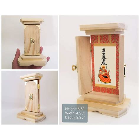 Buy Mini Nichiren Daishonin Omamori Butsudan with Doku Namu Myoho Renge ...