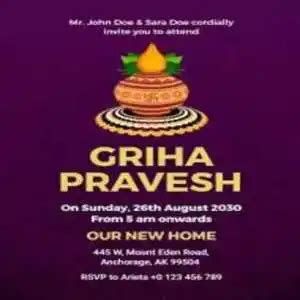 A Guide to Crafting the Perfect Griha Pravesh Invitation Message for ...