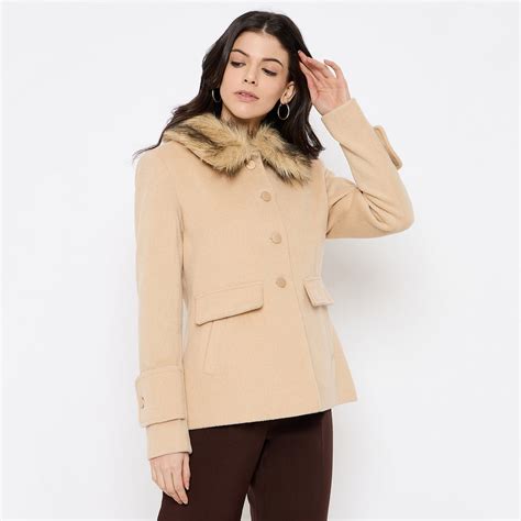 Duke Urban Women Full Sleeve Long Coat (SDZ4177C)