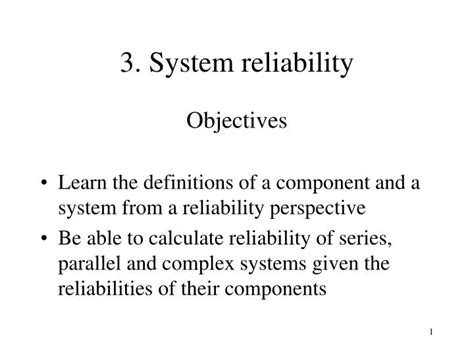 Image result for System Reliability in Probability