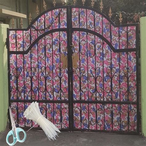 SAI PRASEEDA UV Resistant 5 X 15 Feet PVC Gate Sheet_Grill Sheet_Gate ...