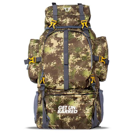 Bomber 80 Ltr hiking Rucksack- Khaki – Mufubu