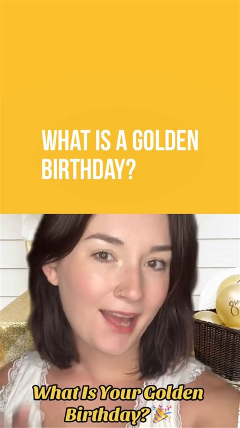 Lexi Natoli | If you’ve been hearing about Golden birthdays all over ...