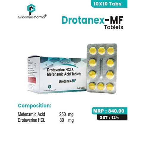 DROTANEX-MF Tablets Gisborne Pharma