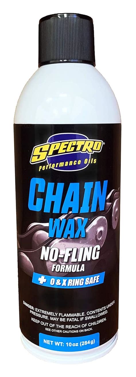 Spectro Oil H.CW Chain Wax & Preservative O Ring Safe,1 Pack : Amazon ...