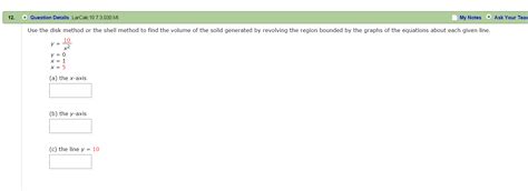 Image result for Disc and Shell Method Defficult Question