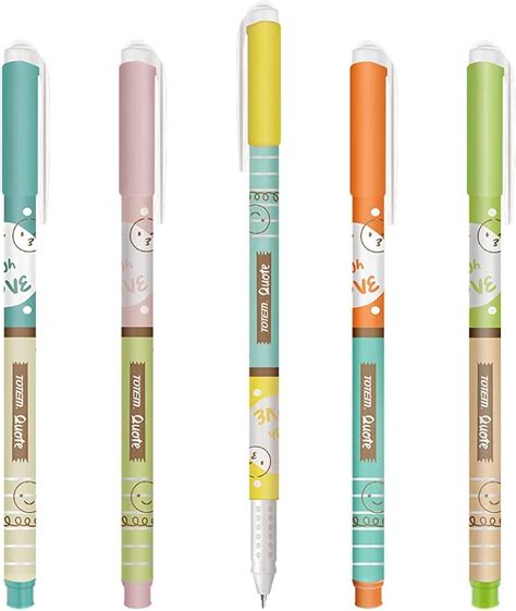 Totem Meow Ball Pens | 20 Blue Pens | Theme of Cats Lovers | 0.7 mm Tip ...
