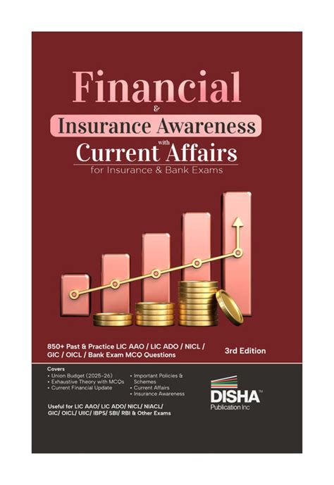 Disha Financial & Insurance Awareness with Current Affairs for Insuran ...
